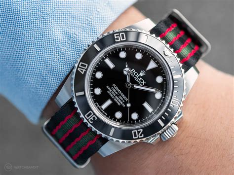 nato strap rolex explorer ii|best strap for rolex submariner.